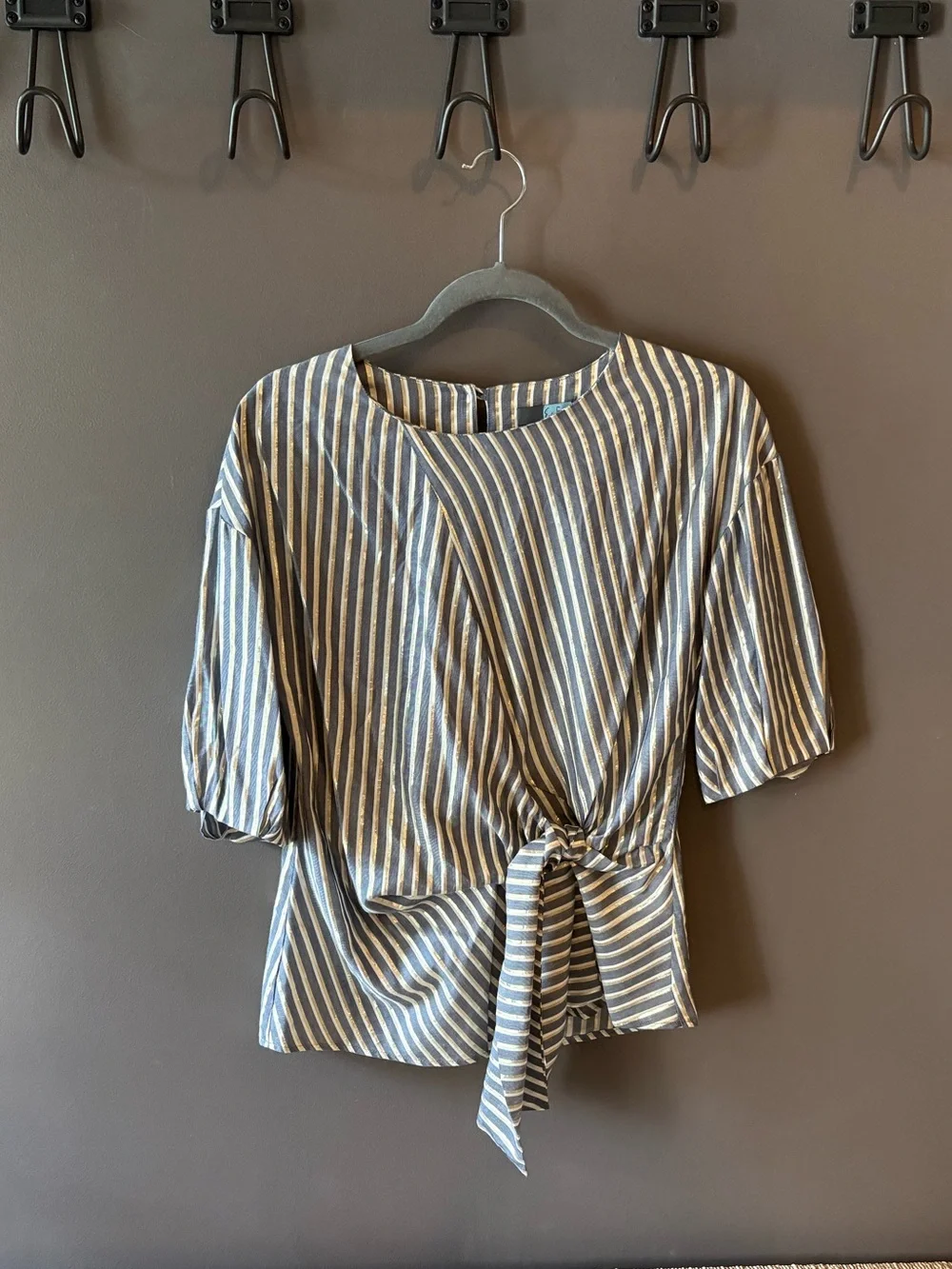Eva Franco Yang Top-Gibson Stripe - Size 0